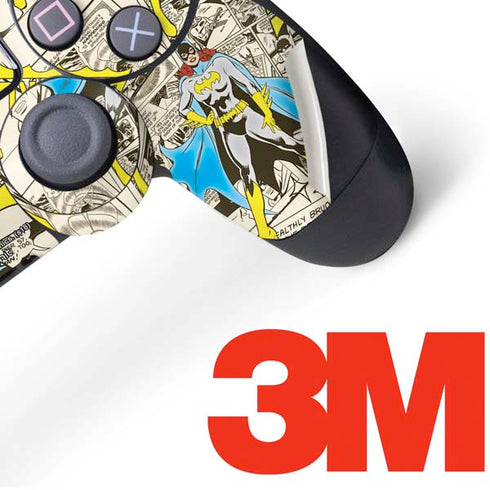 DC Comics Batman Batgirl Vintage Action pose pattern PS4 Pro/Slim Controller Skin
