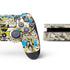 DC Comics Batman Batgirl Vintage Action pose pattern PS4 Slim Bundle Skin