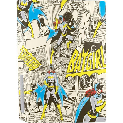 DC Comics Batman Batgirl Vintage Action pose pattern PS5 Bundle Skin