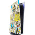 DC Comics Batman Batgirl Vintage Action pose pattern PS5 Digital Edition Console Skin