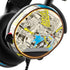 DC Comics Batman Batgirl Vintage Action pose pattern SteelSeries Arctis 5 Skin