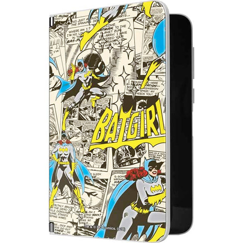 DC Comics Batman Batgirl Vintage Action pose pattern Surface Duo Skin