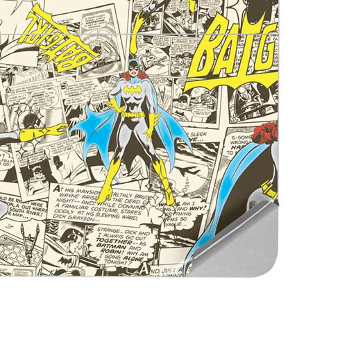 DC Comics Batman Batgirl Vintage Action pose pattern Surface Laptop Studio Skin