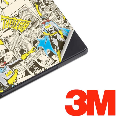 DC Comics Batman Batgirl Vintage Action pose pattern Surface Pro 7 Skin