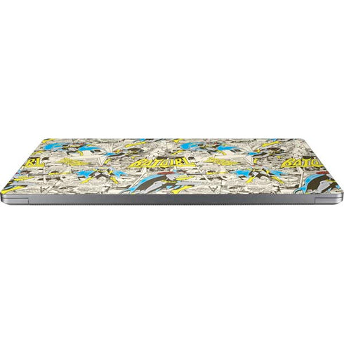 DC Comics Batman Batgirl Vintage Action pose pattern Universal Laptop 11in (8.8 x 6.2in) Skin