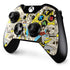 DC Comics Batman Batgirl Vintage Action pose pattern Xbox One Controller Skin