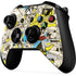 DC Comics Batman Batgirl Vintage Action pose pattern Xbox One X Controller Skin