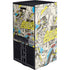DC Comics Batman Batgirl Vintage Action pose pattern Xbox Series X Console Skin