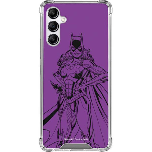DC Comics Batgirl Comic Pop Galaxy A14 5G Clear Case