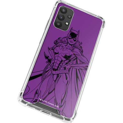 DC Comics Batgirl Comic Pop Galaxy A32 5G Clear Case