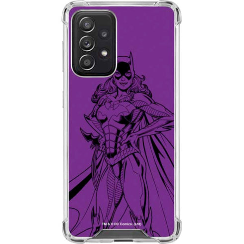 DC Comics Batgirl Comic Pop Galaxy A52 5G Clear Case