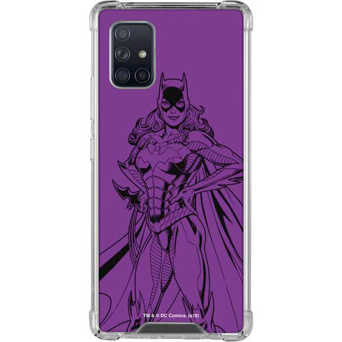 DC Comics Batgirl Comic Pop Galaxy A71 5G Clear Case