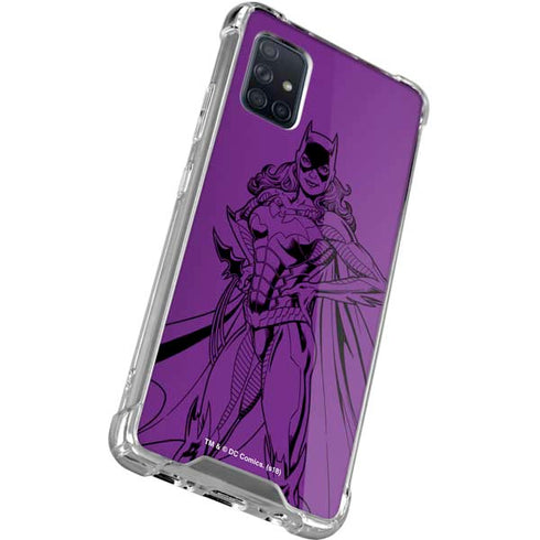 DC Comics Batgirl Comic Pop Galaxy A71 5G Clear Case