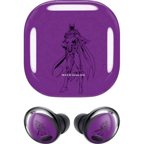 DC Comics Batgirl Comic Pop Galaxy Buds Pro Skin