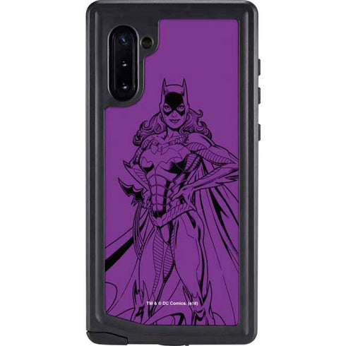 DC Comics Batgirl Comic Pop Galaxy Note 10 Waterproof Case