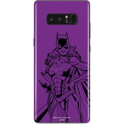 DC Comics Batgirl Comic Pop Galaxy Note 8 Skin