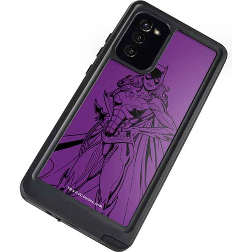DC Comics Batgirl Comic Pop Galaxy Note20 5G Waterproof Case