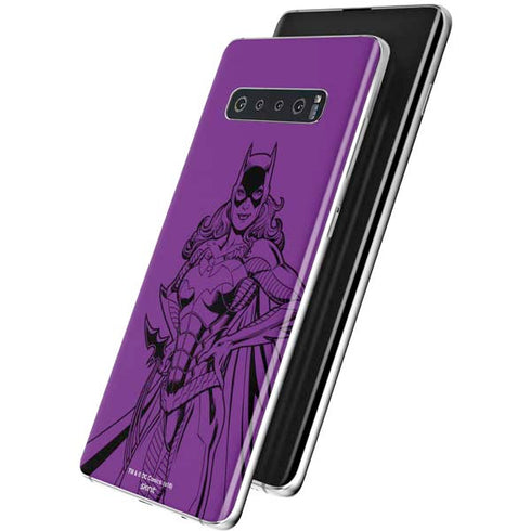 DC Comics Batgirl Comic Pop Galaxy S10 Plus Skin
