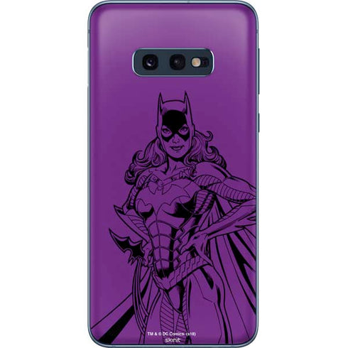 DC Comics Batgirl Comic Pop Galaxy S10e Skin