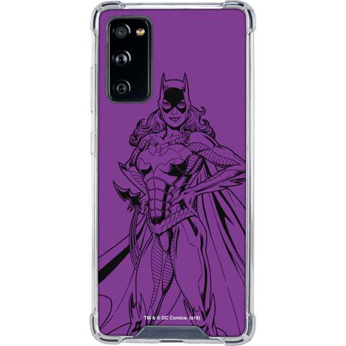 DC Comics Batgirl Comic Pop Galaxy S20 FE Clear Case
