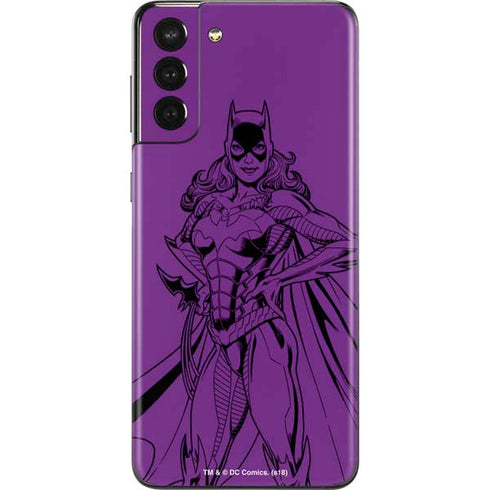 DC Comics Batgirl Comic Pop Galaxy S21 Plus 5G Skin