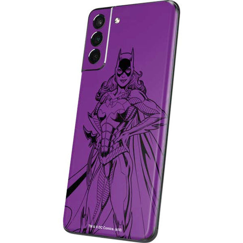 DC Comics Batgirl Comic Pop Galaxy S21 Plus 5G Skin