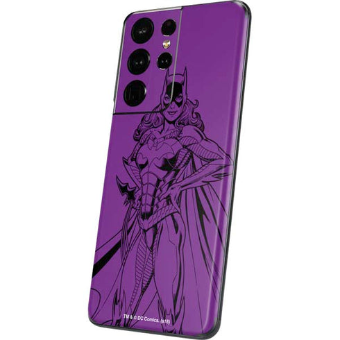DC Comics Batgirl Comic Pop Galaxy S21 Ultra 5G Skin