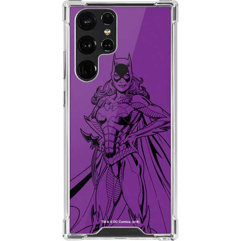DC Comics Batgirl Comic Pop Galaxy S22 Ultra Clear Case