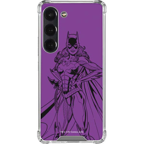DC Comics Batgirl Comic Pop Galaxy S23 Clear Case