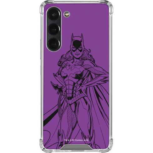 DC Comics Batgirl Comic Pop Galaxy S23 Plus Clear Case