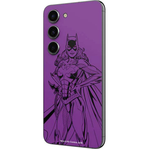DC Comics Batgirl Comic Pop Galaxy S23 Skin