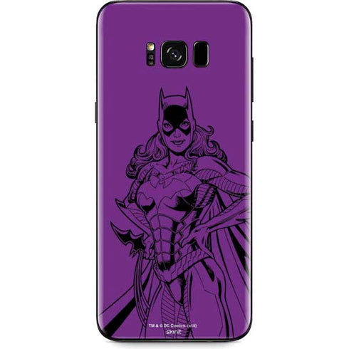 DC Comics Batgirl Comic Pop Galaxy S8 Plus Skin