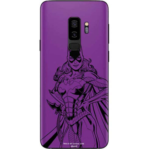 DC Comics Batgirl Comic Pop Galaxy S9 Plus Skin
