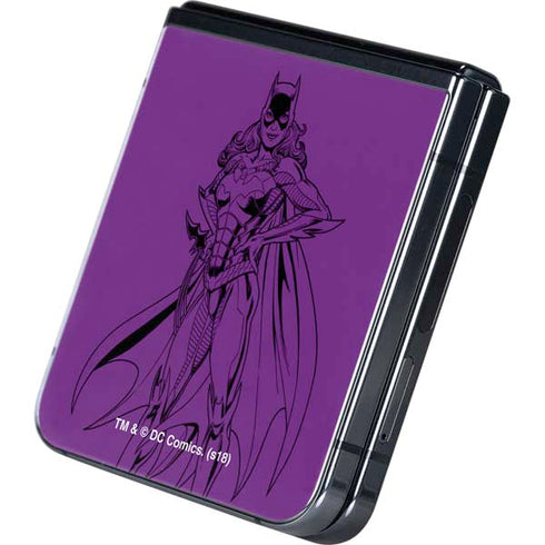 DC Comics Batgirl Comic Pop Galaxy Z Flip5 5G Skin