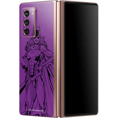 DC Comics Batgirl Comic Pop Galaxy Z Fold2 5G Skin