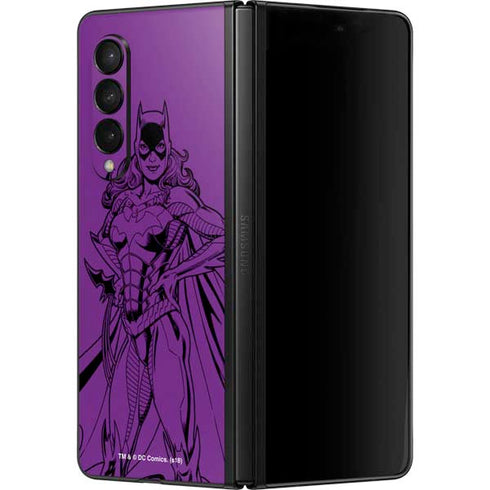 DC Comics Batgirl Comic Pop Galaxy Z Fold3 5G Skin