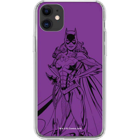 DC Comics Batgirl Comic Pop iPhone 11 Clear Case