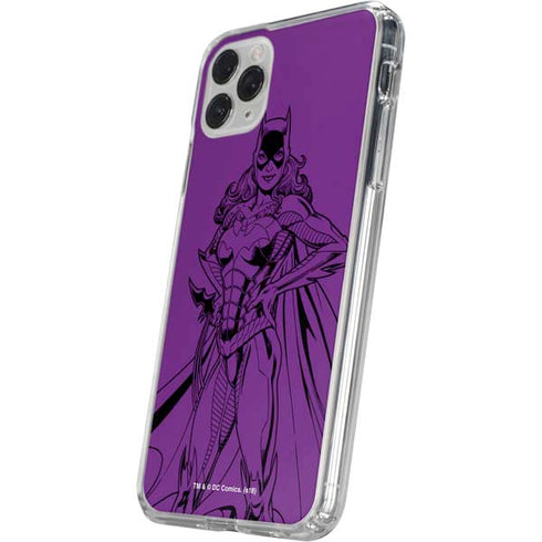 DC Comics Batgirl Comic Pop iPhone 11 Pro Clear Case