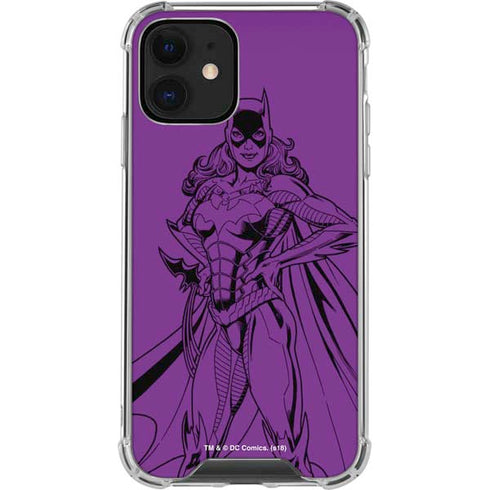 DC Comics Batgirl Comic Pop iPhone 12 Clear Case