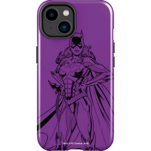 DC Comics Batgirl Comic Pop iPhone 15 Plus Impact Case