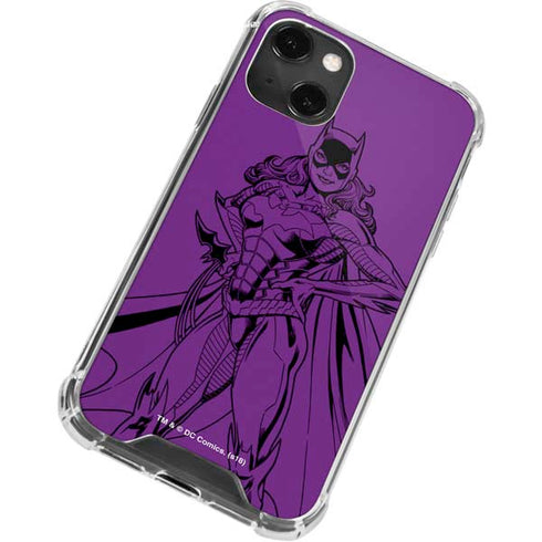 DC Comics Batgirl Comic Pop iPhone 14 Plus Clear Case