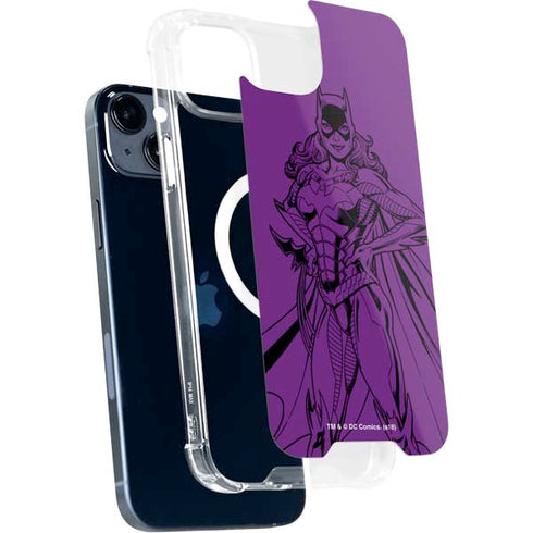 DC Comics Batgirl Comic Pop iPhone 14 Plus MagSafe Case