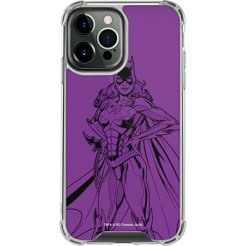 DC Comics Batgirl Comic Pop iPhone 14 Pro Max Clear Case