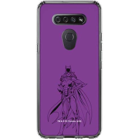 DC Comics Batgirl Comic Pop LG K51/Q51 Clear Case