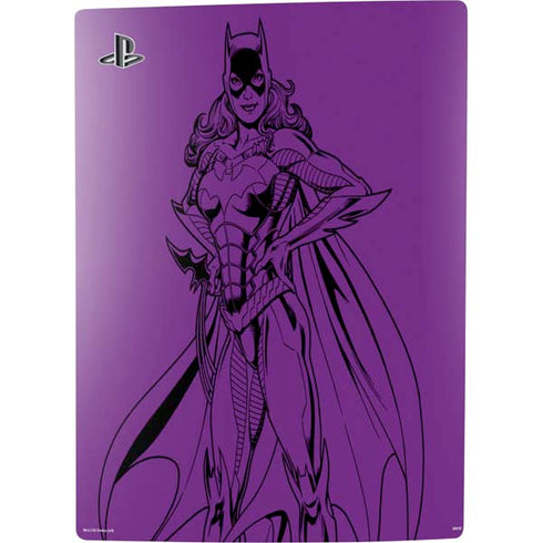 DC Comics Batgirl Comic Pop PS5 Console Skin