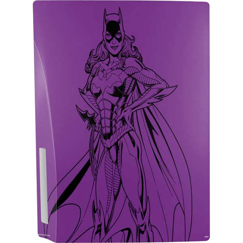 DC Comics Batgirl Comic Pop PS5 Console Skin