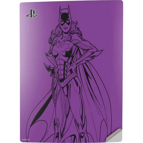 DC Comics Batgirl Comic Pop PS5 Digital Edition Console Skin