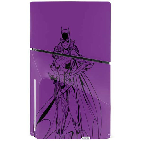 DC Comics Batgirl Comic Pop PS5 Slim Disk Console Skin