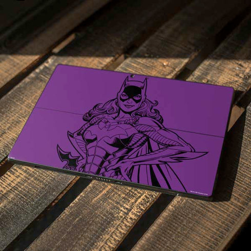 DC Comics Batgirl Comic Pop Surface Pro 7 Skin