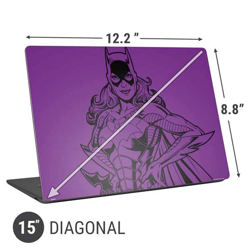 DC Comics Batgirl Comic Pop Universal Laptop 15in (12.2 x 8.8in) Skin